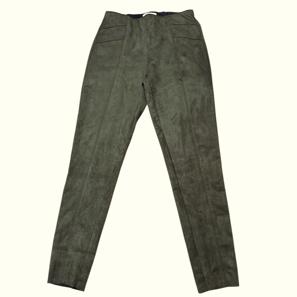 GILLI faux suede pull on leggings